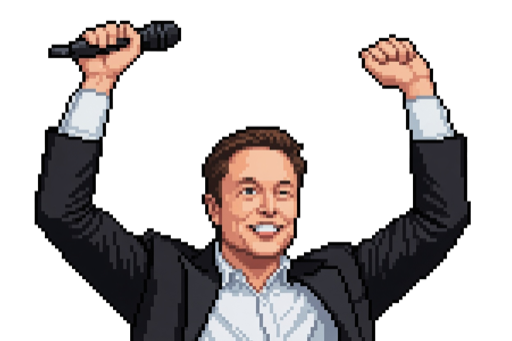 Elon celebrates winning in terre.space Orbital Defense